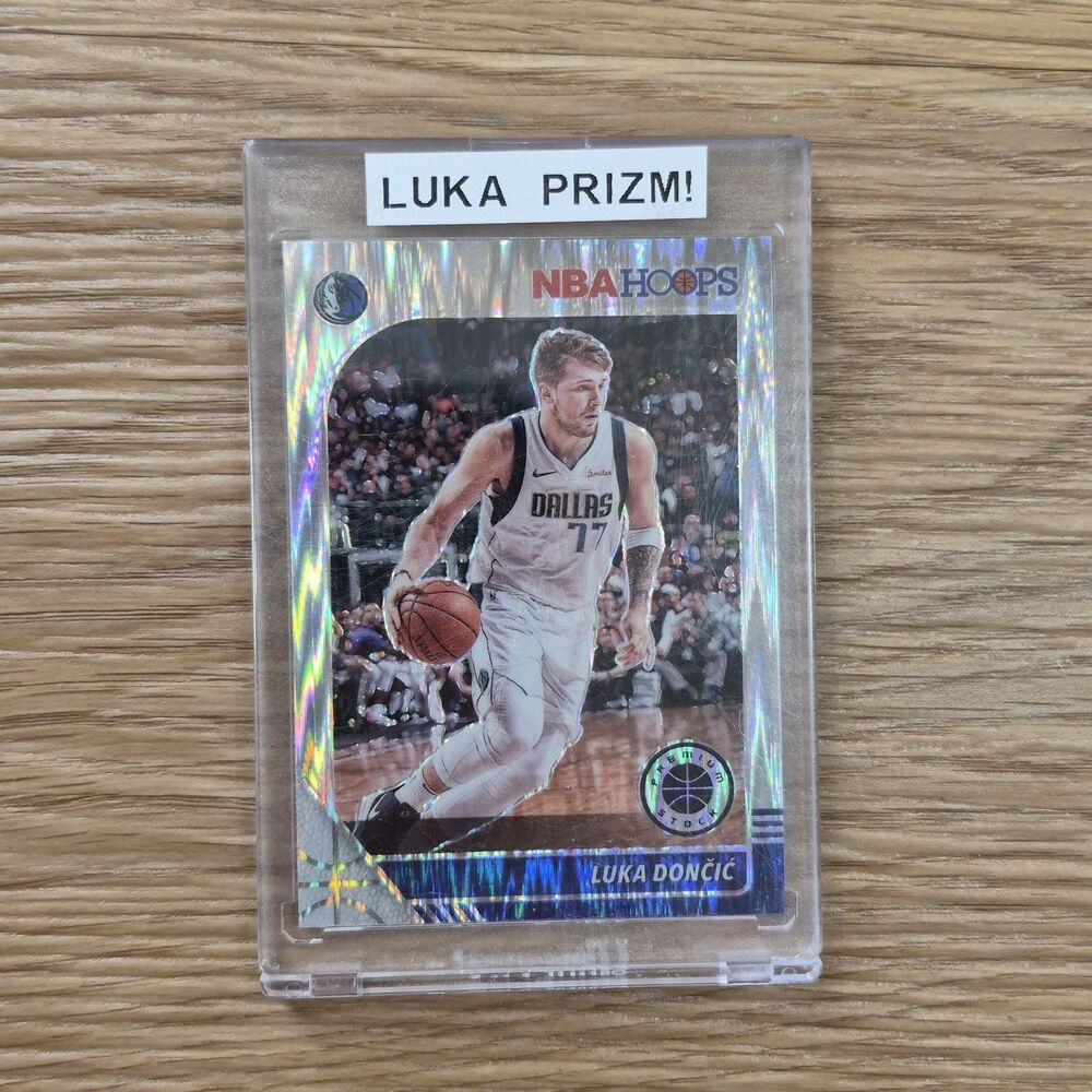 Luka Doncic 2019/20 Panini Hoops Premium Stock Pulsar Prizm (#39)